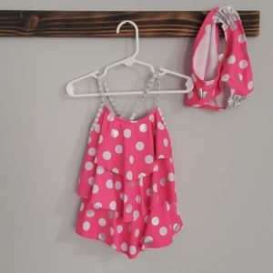 Girls Tankini Set Size 6